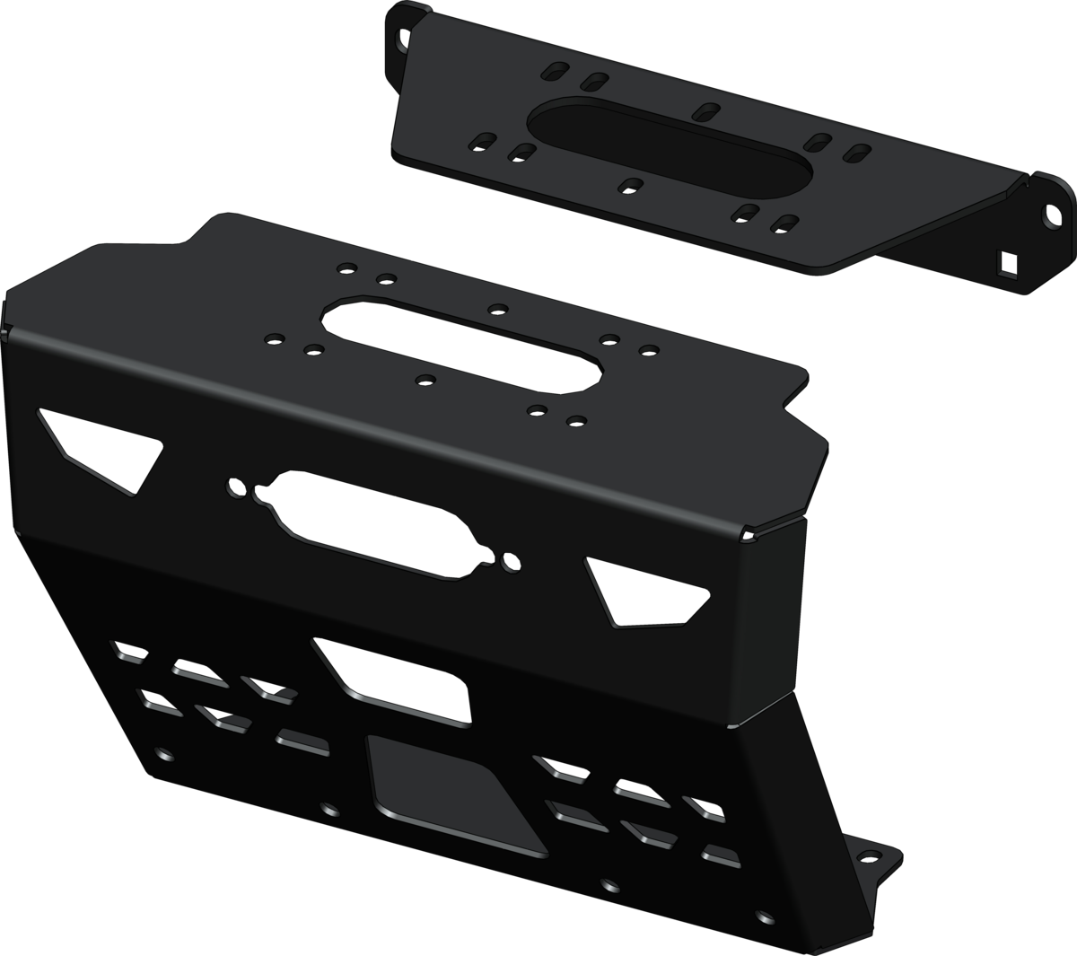 KFI UTV WINCH MOUNT RANGER 1000 (20-22)