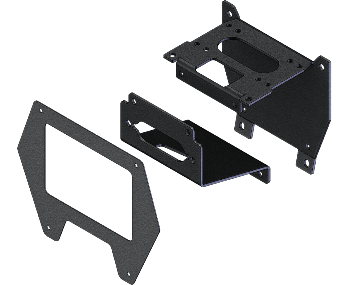 KFI UTV WINCH MOUNT RZR PRO R (22-23)