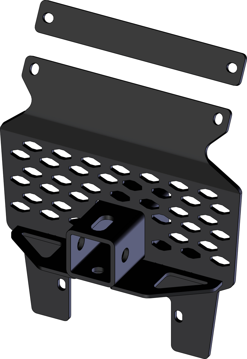 FRONT 2" RECEIVER PIONEER 1000 (22-23)