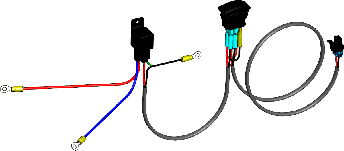 HYDRAULIC ANGLE REPLACEMENT HARNESS