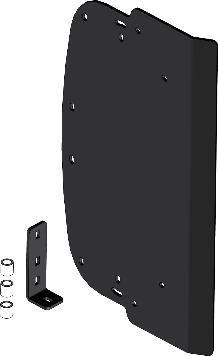POLY PLOW BOX SIDE SHIELD (EA)