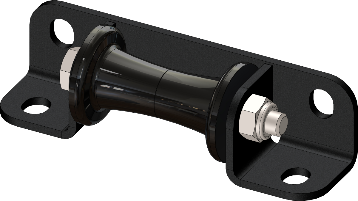 PLOW STRAP ROLLER