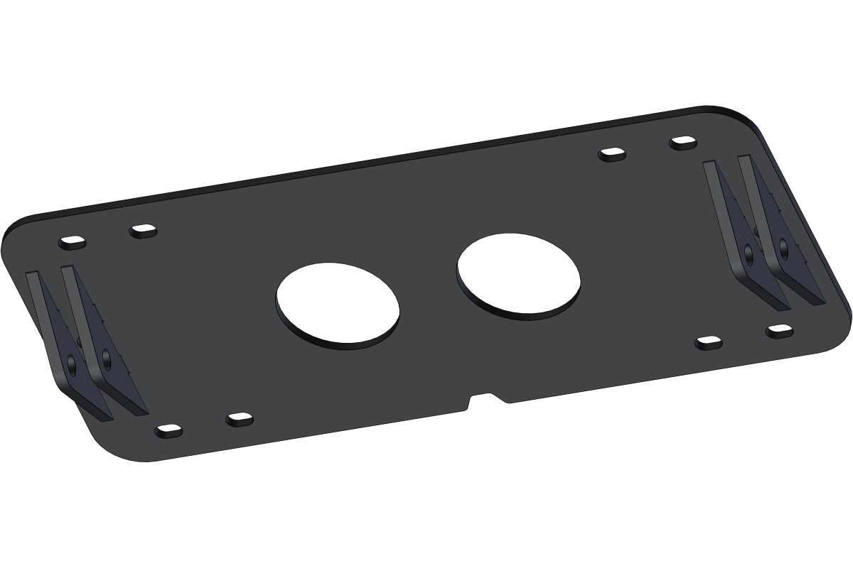 ATV PLOW MOUNT TRX250 RECON (97-23)