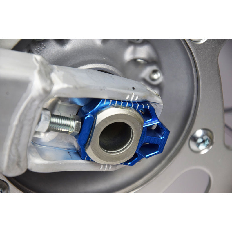 AXLE BLOCKS (YAMAHA) BLUE