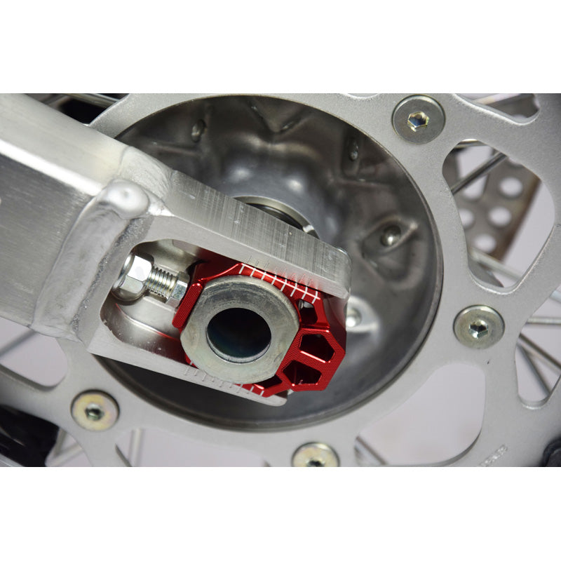 AXLE BLOCKS (HONDA) RED