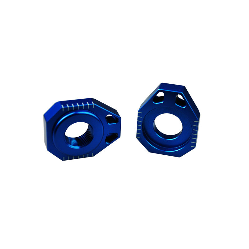 *AXLE BLOCKS (GASGAS/HUSQ/KTM) BLUE