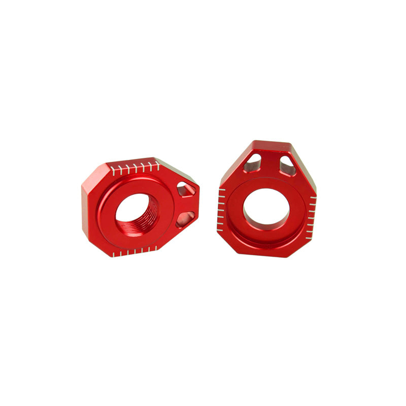 AXLE BLOCKS (GASGAS/HUSQ/KTM) RED