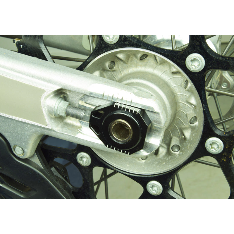 AXLE BLOCKS (GASGAS/HUSQ/KTM) BLACK