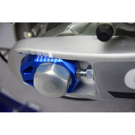 AXLE BLOCKS (SHERCO) BLUE
