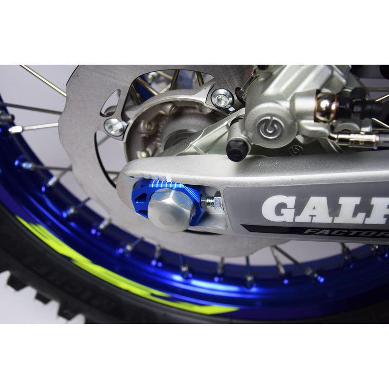 AXLE BLOCKS (SHERCO) BLUE