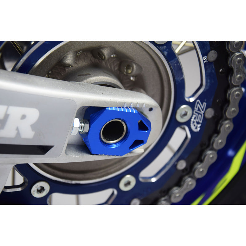 AXLE BLOCKS (SHERCO) BLUE