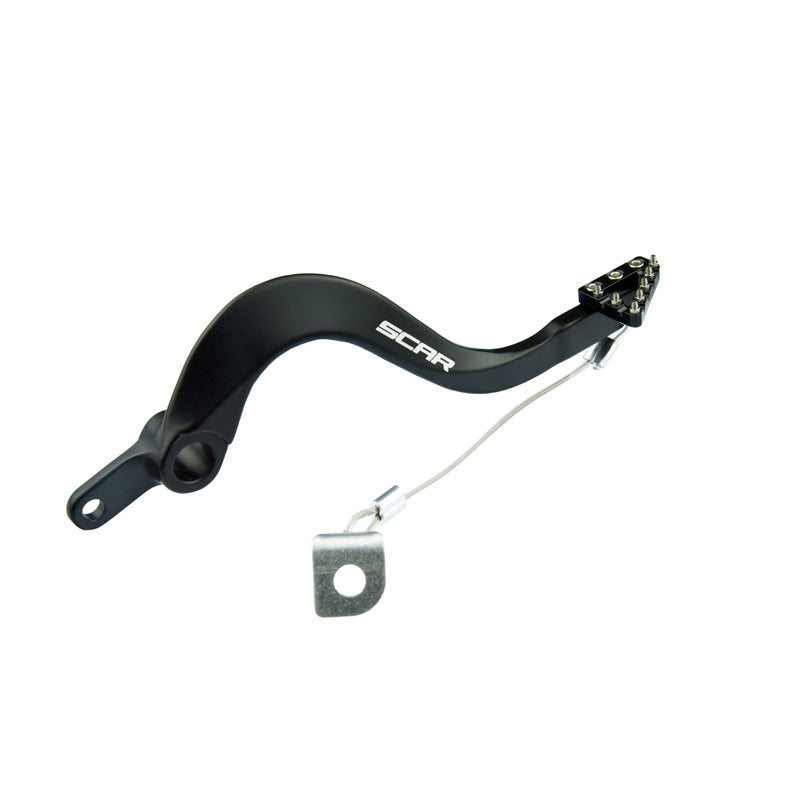 REAR BRAKE PEDAL KAWASAKI BLACK