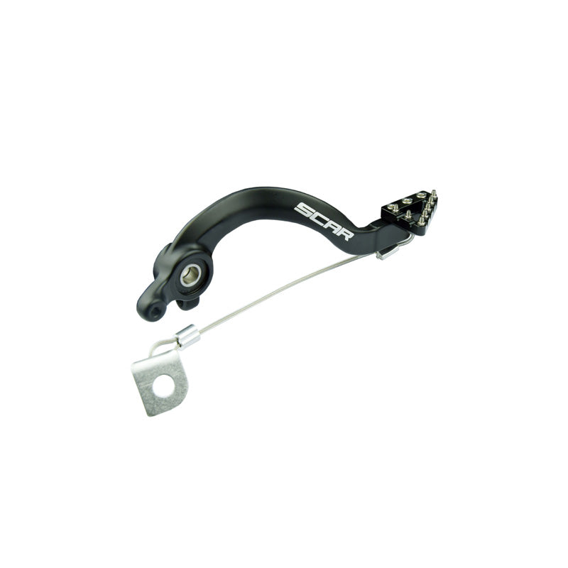 REAR BRAKE PEDAL KTM/HUSQ/GG 65CC BLACK