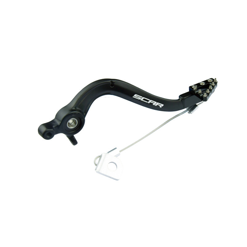 REAR BRAKE PEDAL KTM/HUSQ/GG 85CC BLACK