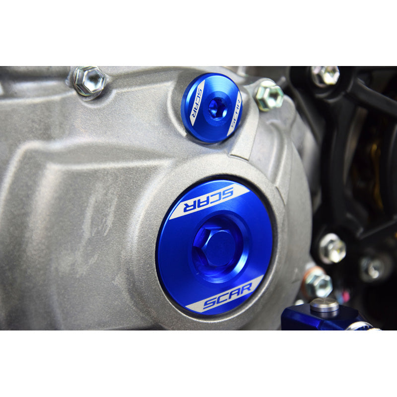 ENGINE PLUGS (YAMAHA) - BLUE YZF/X 250/450 10-25