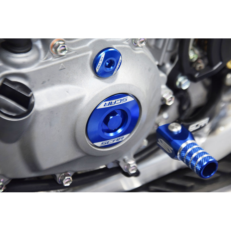 ENGINE PLUGS (YAMAHA) - BLUE YZF/X 250/450 10-25