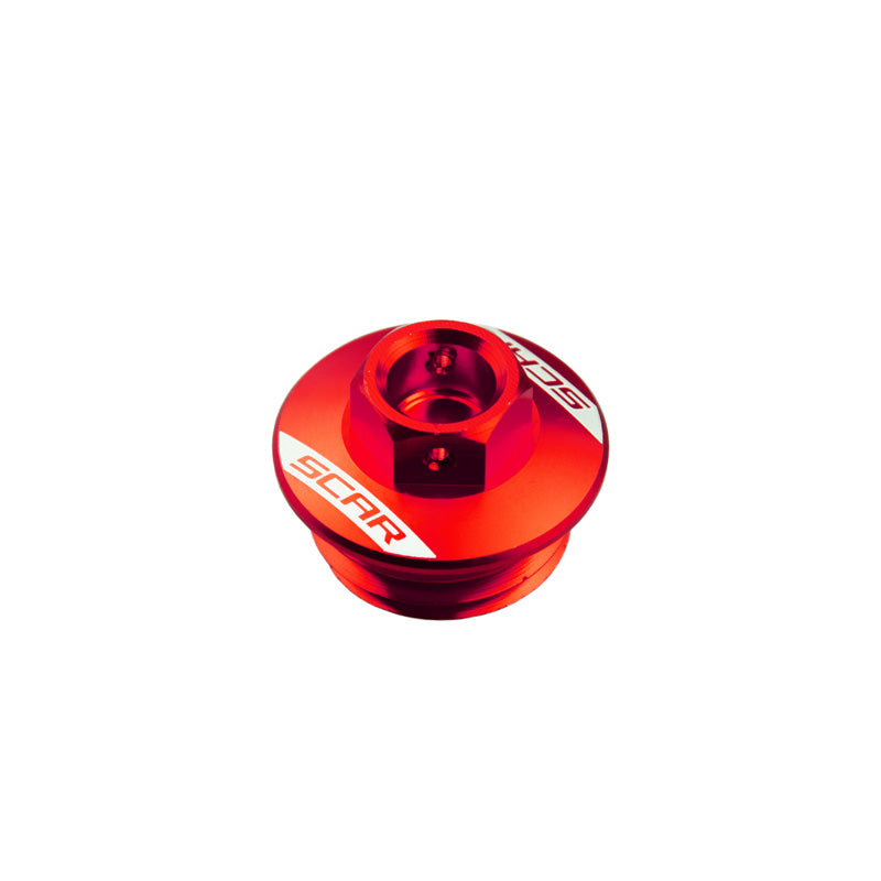 OIL FILLER PLUG HONDA/YAMAHA RED