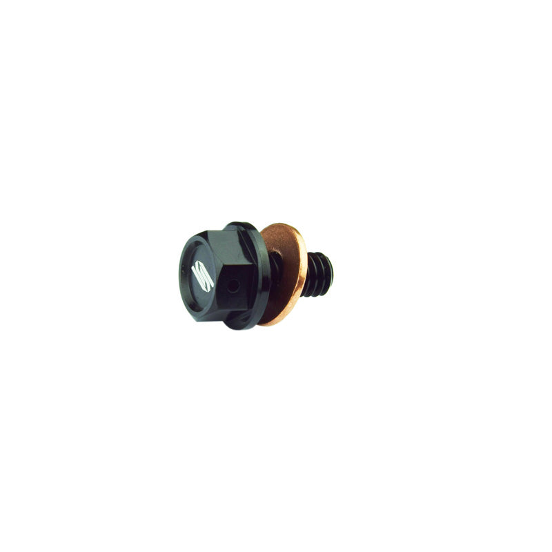 MAGNETIC OIL DRAIN PLUG (KAWASAKI) - BLACK