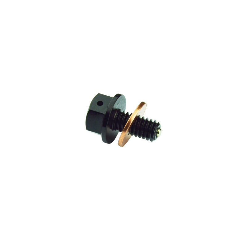 MAGNETIC OIL DRAIN PLUG (KAWASAKI) - BLACK