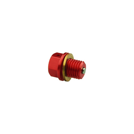 MAGNETIC OIL DRAIN PLUG (KTM /HUSQ/GG) - RED