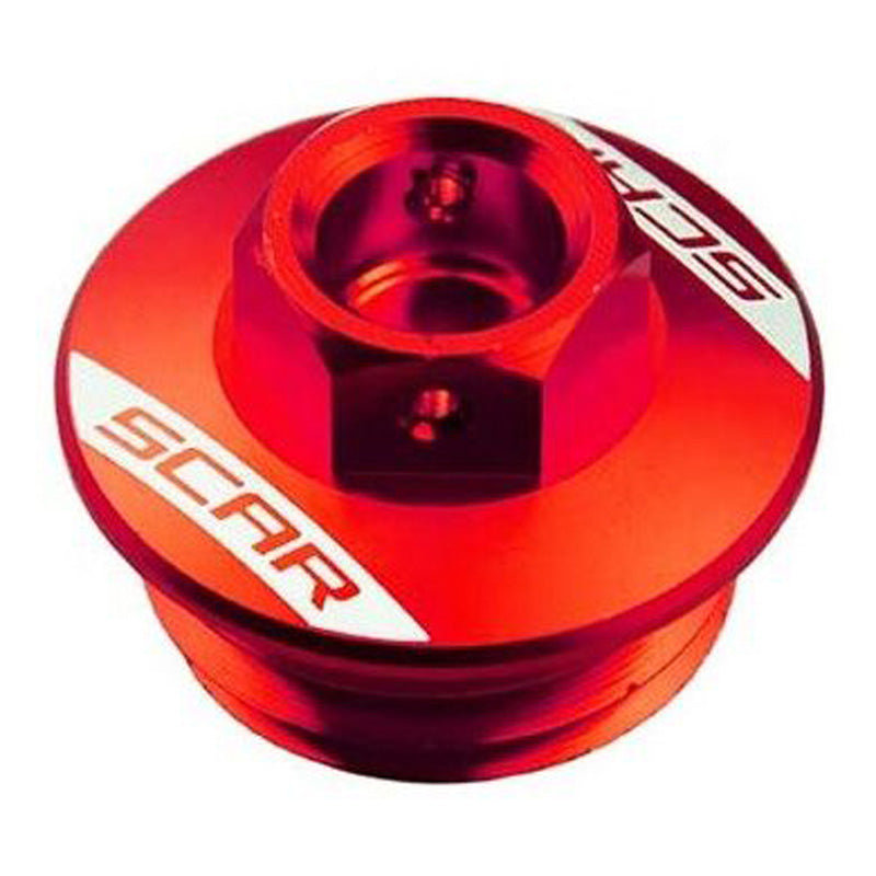 OIL FILLER PLUG KTM/HUSQVARNA/GASGAS RED
