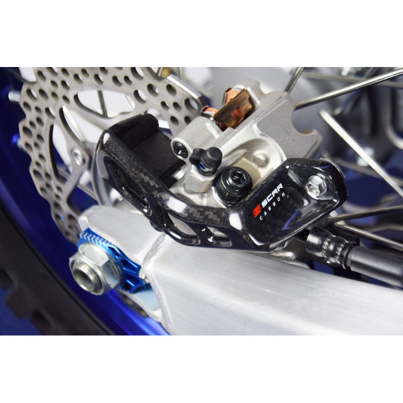 CARBON REAR CALIPER GUARD KAWASAKI