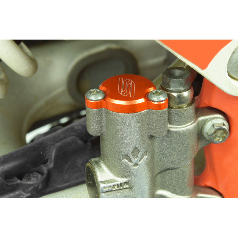 REAR BRAKE RESERVOIR COVER KTM ORANGE
