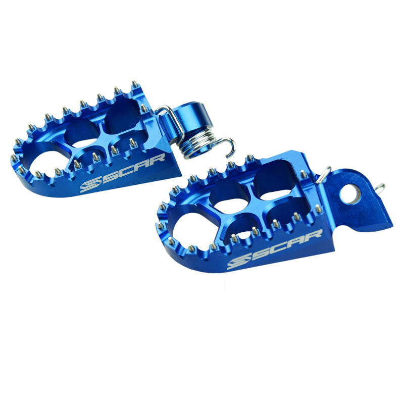 *FOOTPEGS EVO (KTM/ HUSQV/GASGAS/SHERCO) BLUE