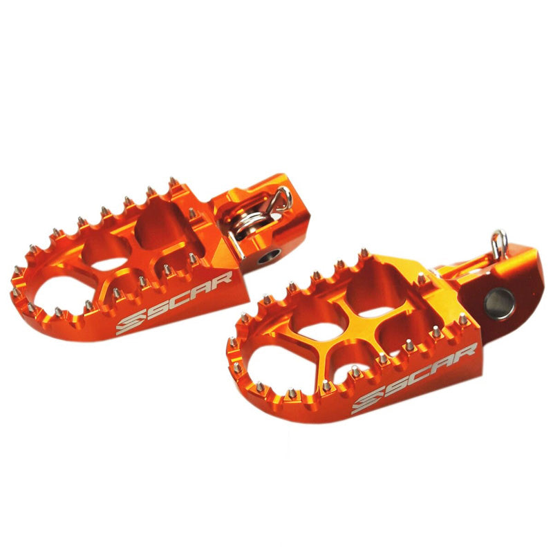 FOOTPEGS EVO (KTM/ HUSQV ) ORANGE