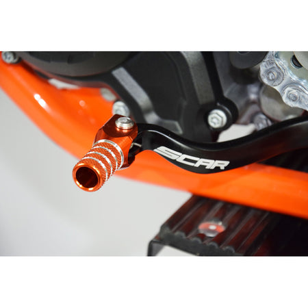 GEAR SHIFT LEVER (KTM) - ORANGE SX SXF EXC EXCF