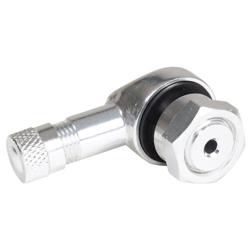 VALVE ALU. 90D SILVER