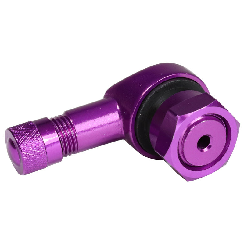 VALVE ALU. 90D PURPLE