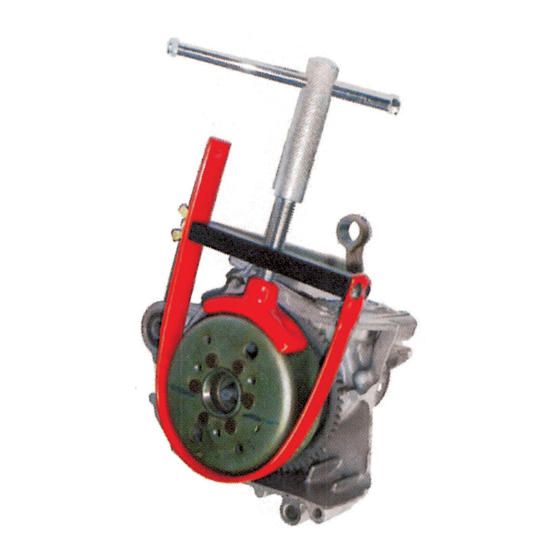 ADJUSTABLE FLYWHEEL HOLDER 50-120MM (PVC COATED).