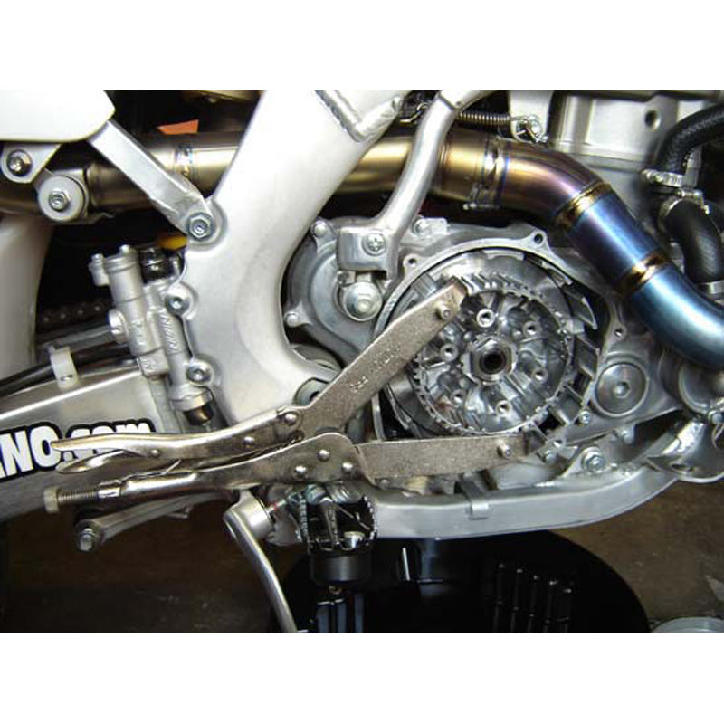 CLUTCH HOLDING TOOL-LOCKING VISE TYPE.