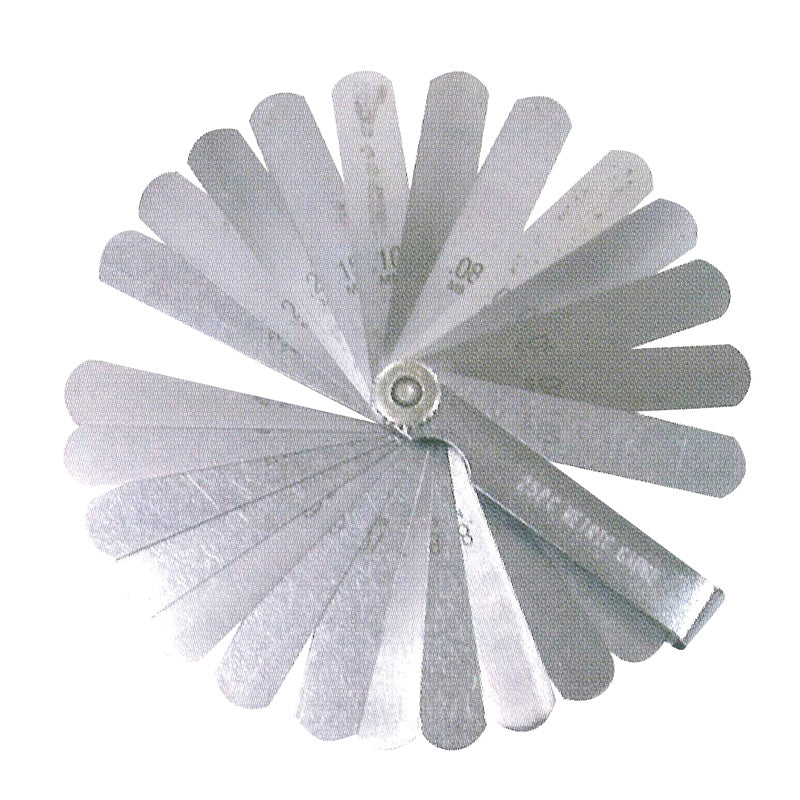 25PCS METRIC FILLER GAUGE 0.040.05...1.00MM.