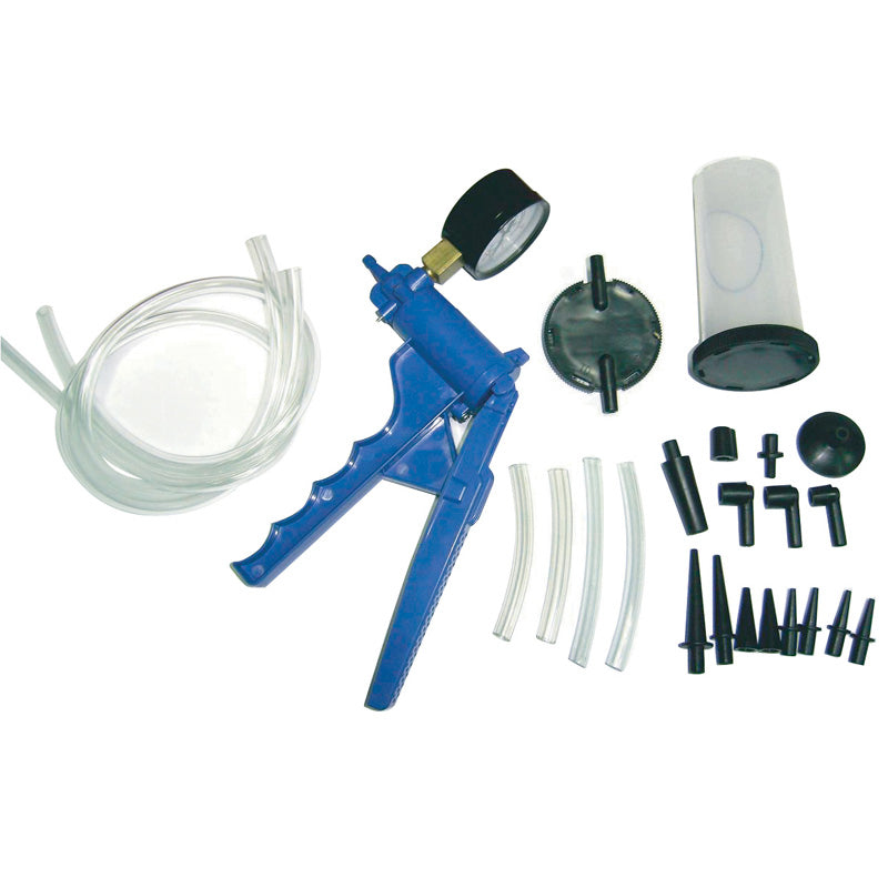 ECO.VACUUM PUMP/BRK BLEEDING TEST.SET       CASE