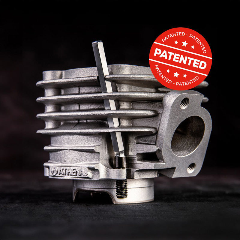 RACING CYLINDER W/HEAD 47MM PIN 12 M.HORIZ.