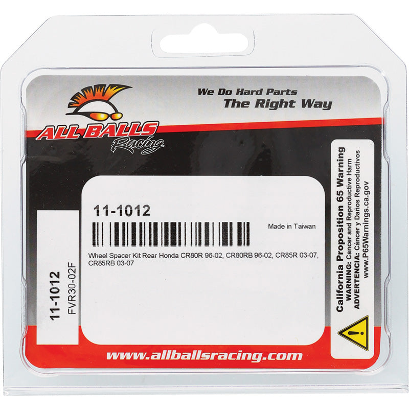 REAR WHEEL SPACER KIT CR80R/85R 96-07