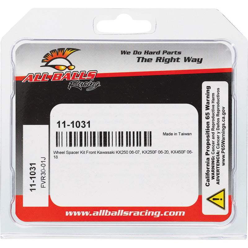 FRONT WHEEL SPACER KIT KX250/250F/450F 06-12
