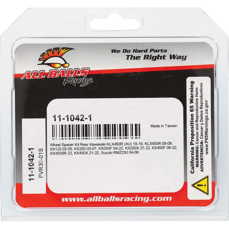REAR WHEEL SPACER KIT KX 125/250/F 04-12