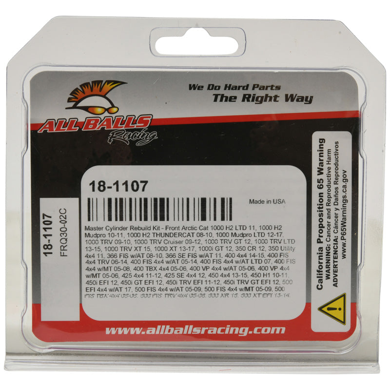 MASTER CYLINDER REBUILD KIT FR A.CAT 350-1000