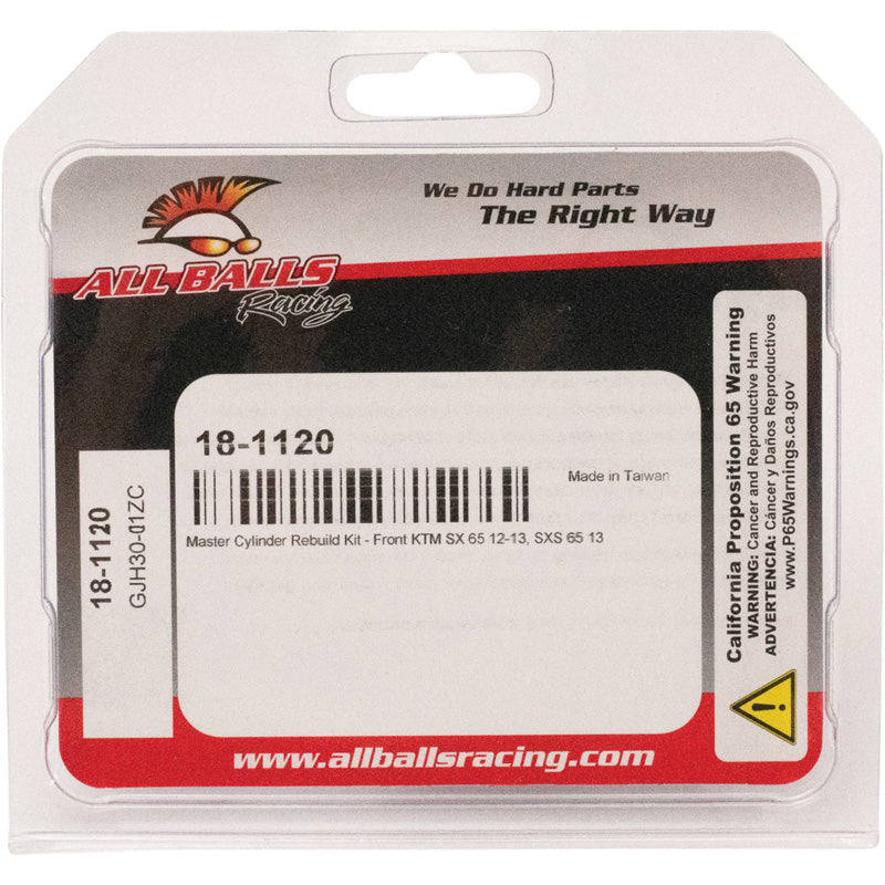 MASTER CYLINDER REBUILD KIT SX 65 12-13
