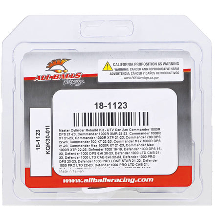 MASTER CYL REBUILD KIT CAN-AM DEFCOMMAV 16-24