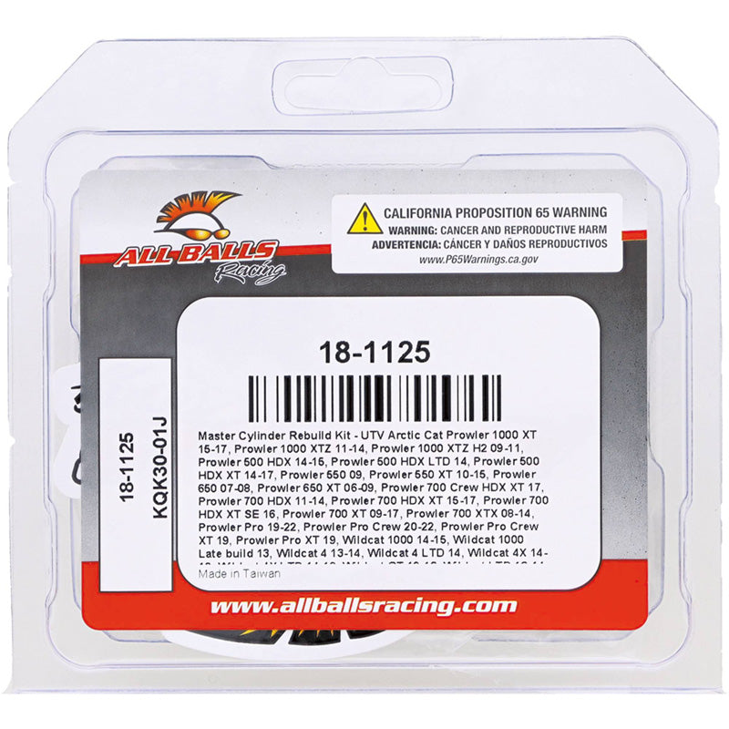 MASTER CYL REBUILD KIT ARCTIC CAT WILDCAT 06-24