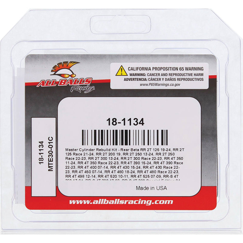 MASTER CYL. REBUILD KIT RR BETA RR 4T 350 11-24