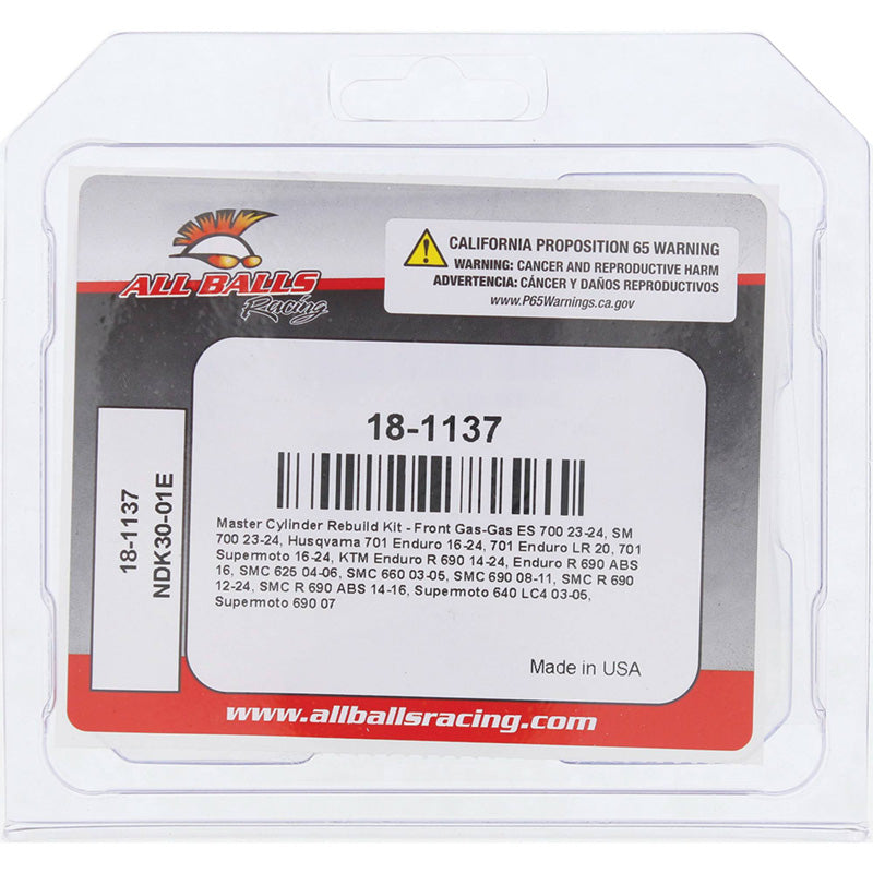 MASTER CYL. REBUILD KIT FR GASGAS ES700 23-24