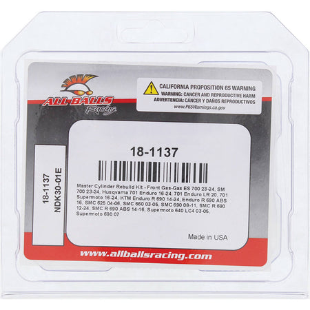 MASTER CYL. REBUILD KIT FR GASGAS ES700 23-24
