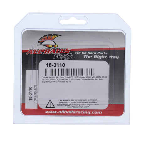 CALIPER REBUILD KIT FR SUZUKI VL1500 98-01