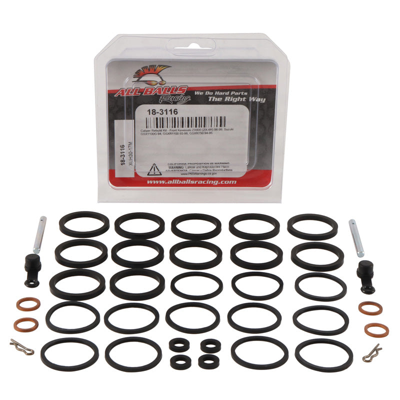 CALIPER REBUILD KIT FR KAWASAKI ZX-6R 98-99