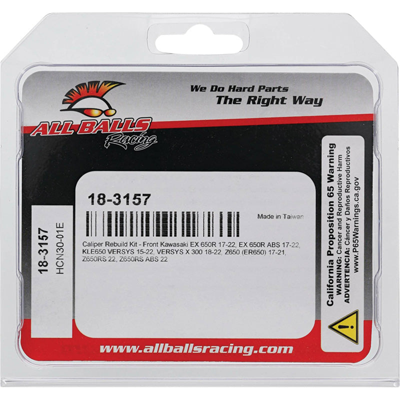 CALIPER REBUILD KIT FR KAWASAKI VERSYS 650 15-18